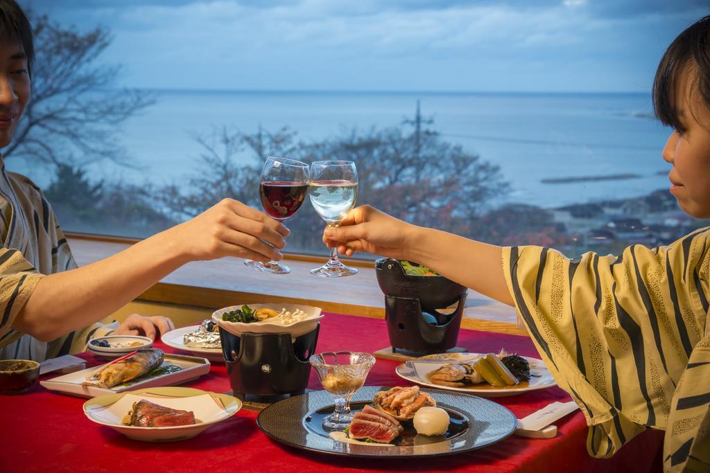 Monzen View Sunset Hotel วาจิมะ ภายนอก รูปภาพ